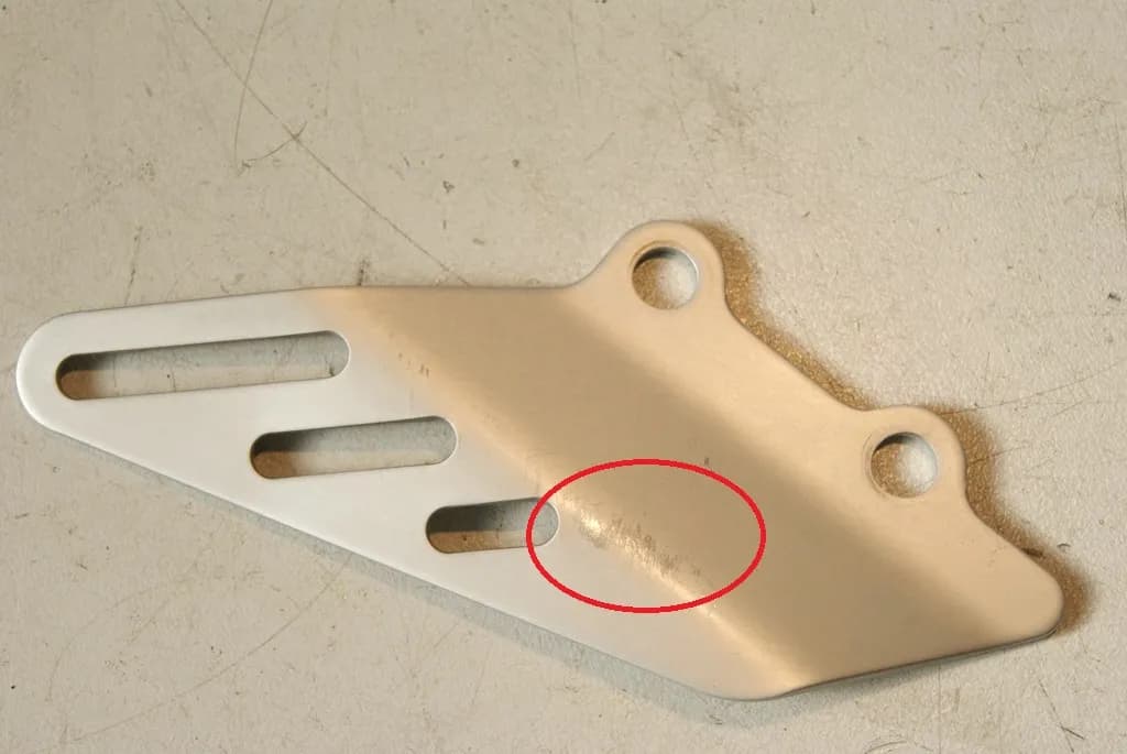 KAWASAKI ZZR 1400 B ZXT40A ABS FERSENSCHUTZ RECHTS FERSENSCHONER