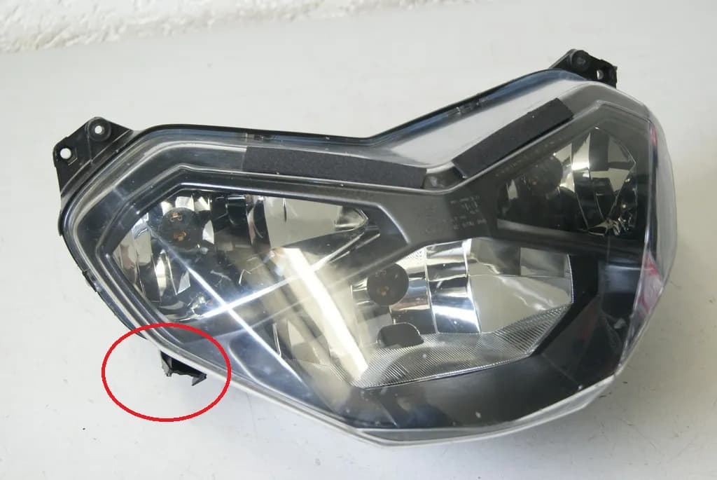 APRILIA RST 1000 FUTURA PW SCHEINWERFER HEADLIGHT