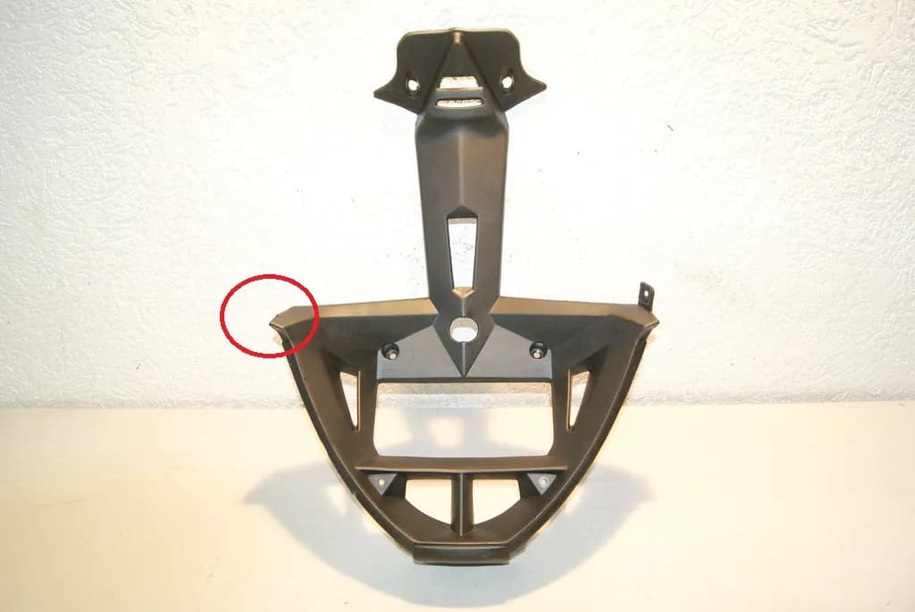 APRILIA RST 1000 FUTURA PW VERKLEIDUNG BUG MITTE BUGSPOILER