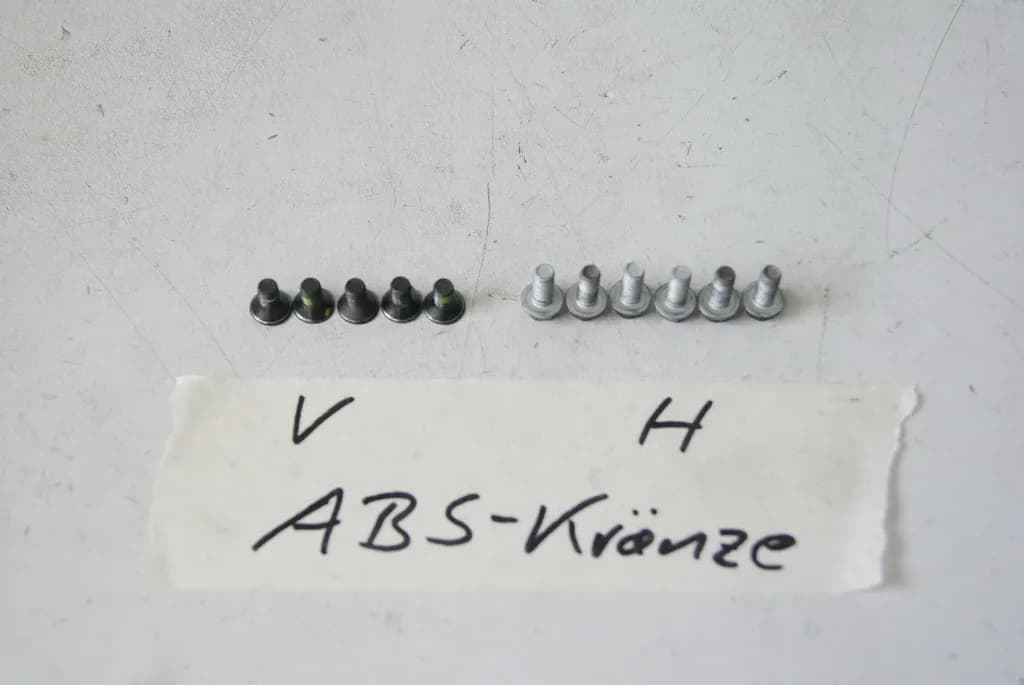 MOTO GUZZI NORGE 1200 ABS ZGULPH01 SCHRAUBEN ABS KRANZ VORN & HINTEN