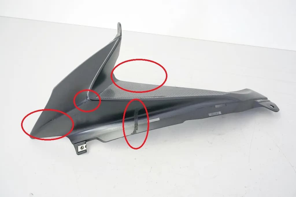 SUZUKI GSX-R 750 WVCW VERKLEIDUNG LINKS VORN MASKE KANZEL