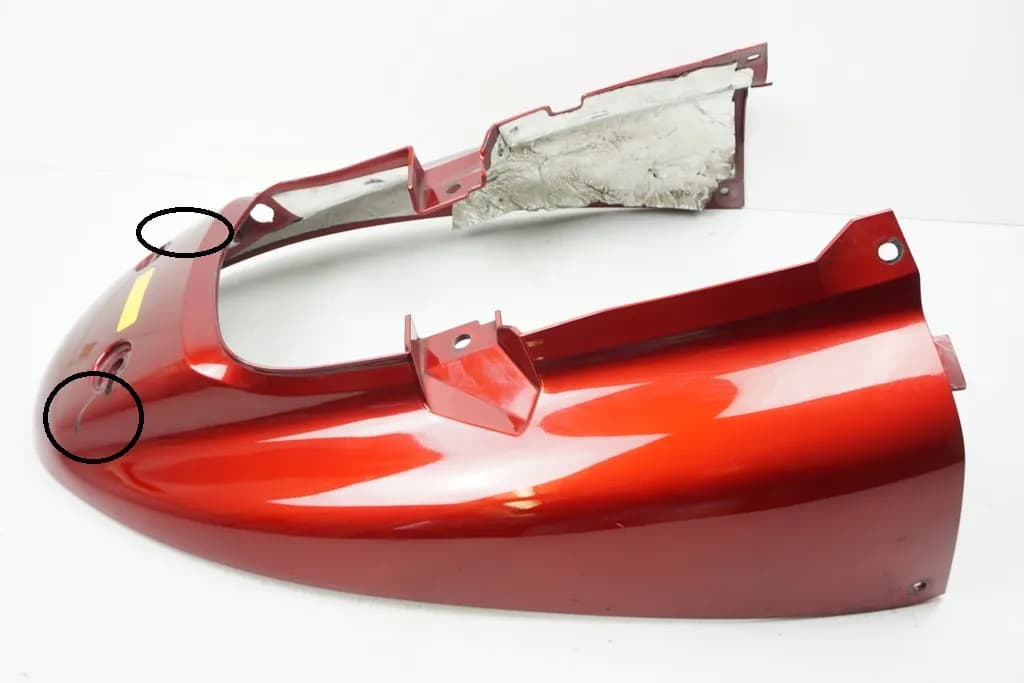 HONDA XL 1000 SD02 VARADERO HECKVERKLEIDUNG HECK COWLING