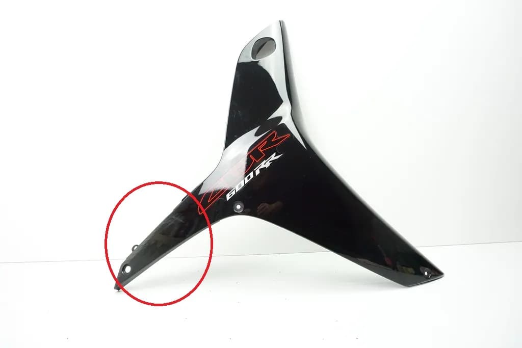 HONDA CBR 600 RR PC40 ABS VERKLEIDUNG RECHTS SEITENVERKLEIDUNG