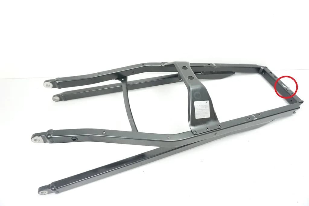 BMW K 1200 S K12S HECKRAHMEN RAHMENHECK SUBFRAME