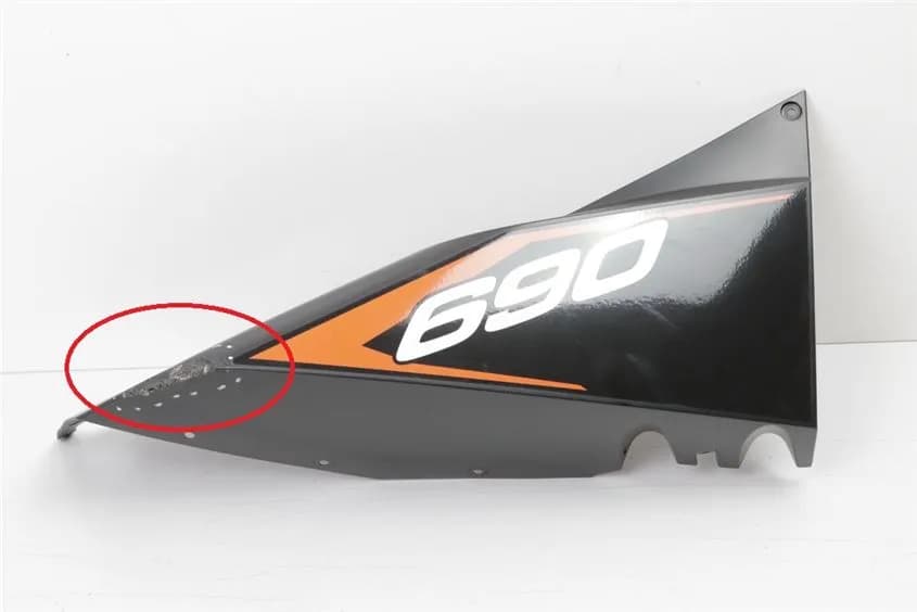 KTM 690 DUKE R B2 HECKVERKLEIDUNG RECHTS COWLING ABDECKUNG COVER