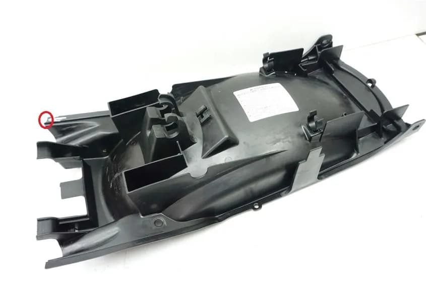 HONDA CBF 600 S ABS PC38 KOTFLÜGEL HINTEN RADLAUF FENDER