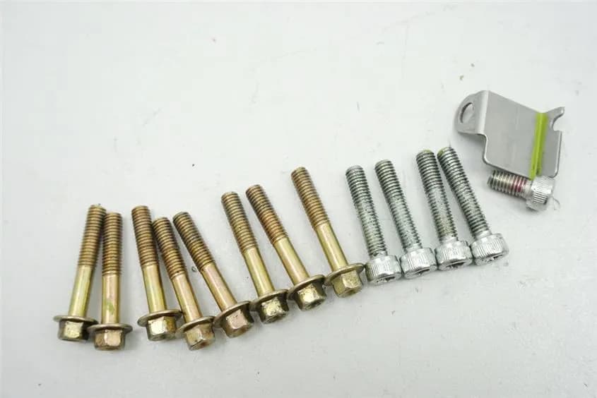 KAWASAKI ZX-10R ZXT00D SCHRAUBEN LIMADECKEL STATOR - GOLD