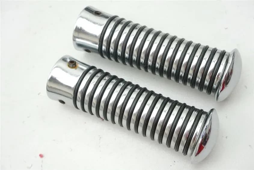 KAWASAKI KZ 750 B GRIFFE LENKERGRIFFE CHROM GASGRIFF