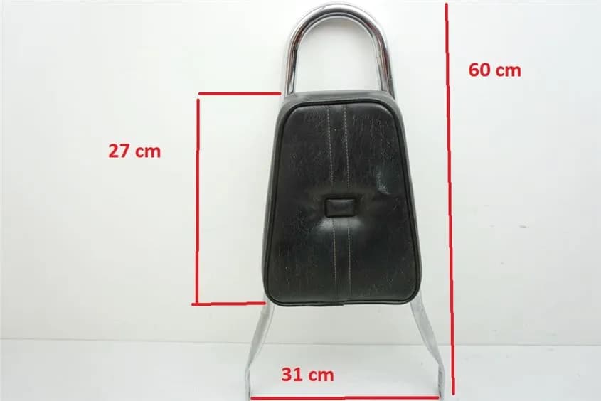 SISSY BAR RÜCKENLEHNE ASCHCO - HONDA SUZUKI KAWASAKI