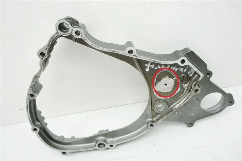 SUZUKI DR 650 SP43 B GRUNDPLATTE LIMADECKEL COVER MOTOR MOTORDECKEL