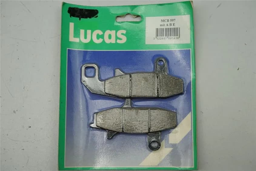 BREMSKLÖTZE VORN LUCAS MCB 597 SUZUKI BREMSBELÄGE
