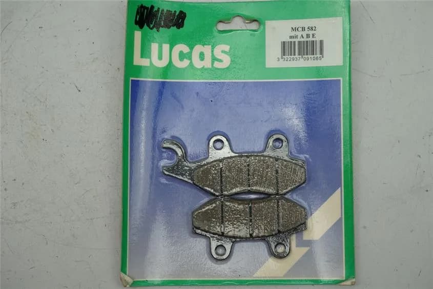 BREMSKLÖTZE VORN LUCAS MCB 582 BREMSBELÄGE