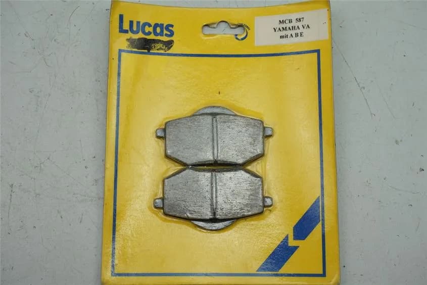 BREMSKLÖTZE VORN LUCAS MCB 587 BREMSBELÄGE