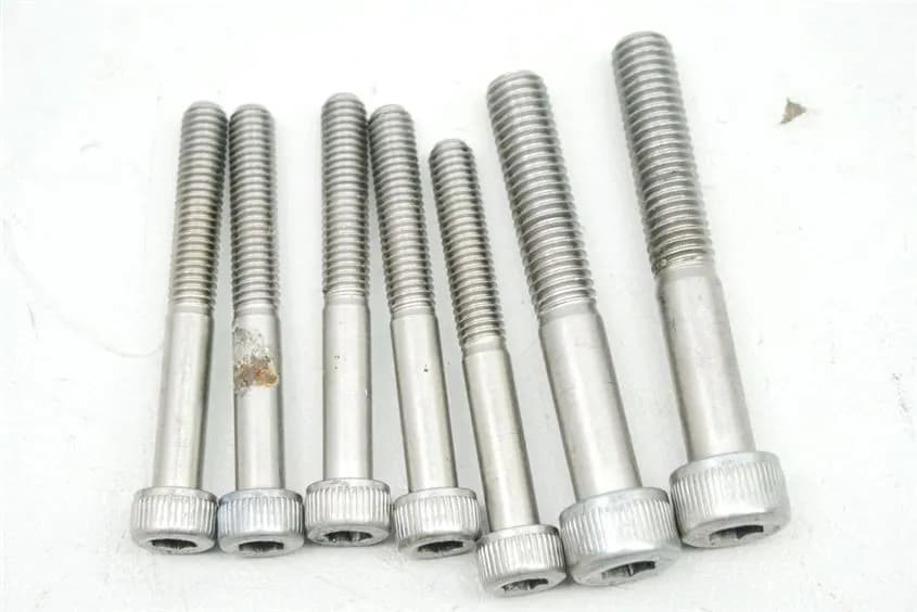 YAMAHA XV 1600 VP08 WILD STAR SCHRAUBEN GETRIEBEDECKEL MOTORDECKEL RECHTS HINTEN