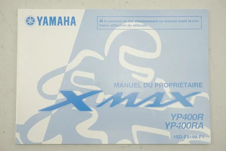 HANDBUCH BEDIENUNGSANLEITUNG YAMAHA X-MAX YP400R/RA - 1SD-F8199-F1