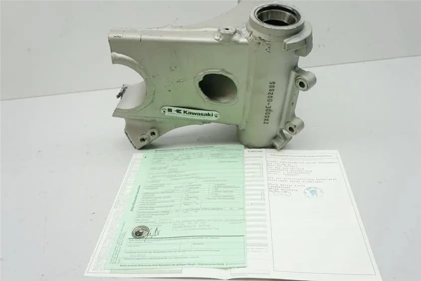 KAWASAKI ZZR 600 E ZX600E RAHMEN & BRIEF FRAME RAHMENKOPF