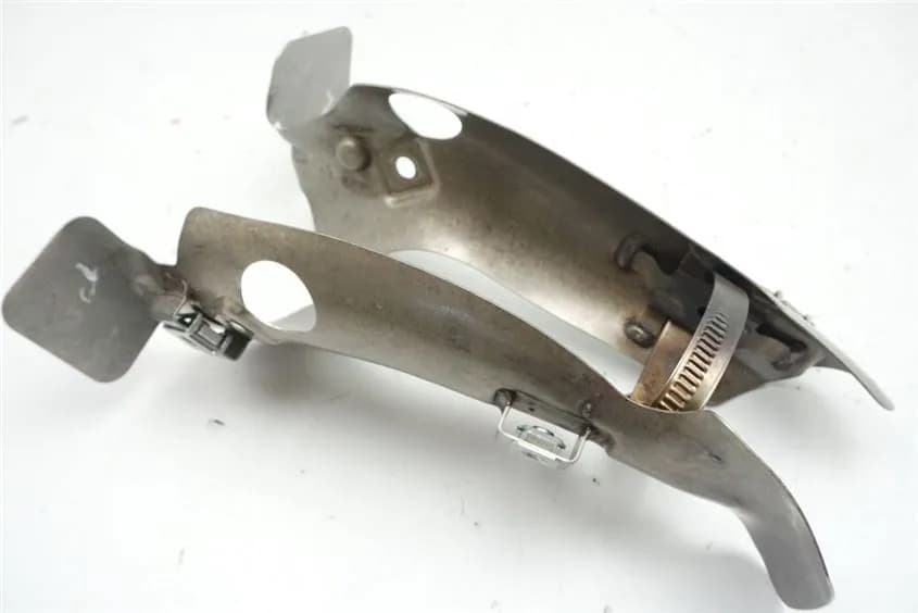 DUCATI SUPERSPORT 939 ABDECKUNG KRÜMMER HINTEN COVER HITZESCHUTZ WÄRMESCHUTZ