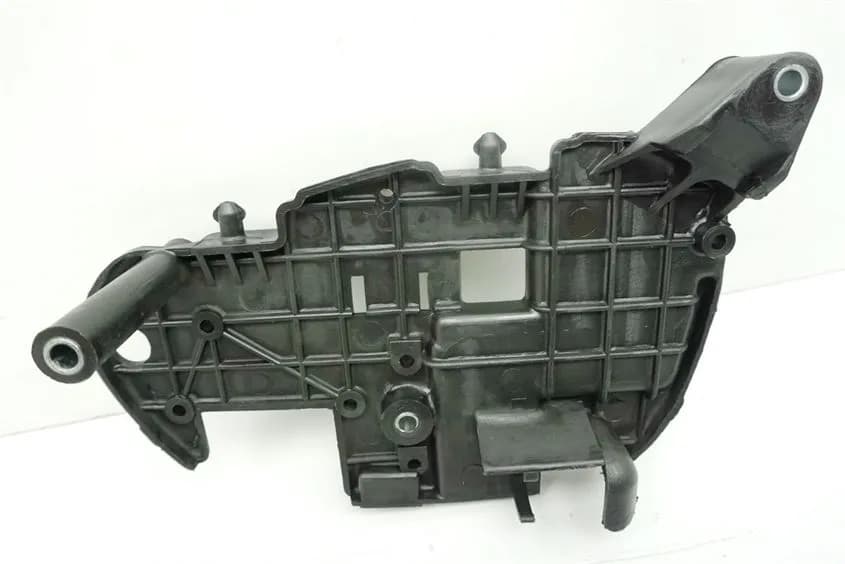 YAMAHA XV 1100 3LP VIRAGO HALTERUNG CHROMCOVER LINKS AIRBOX DECKEL HALTER