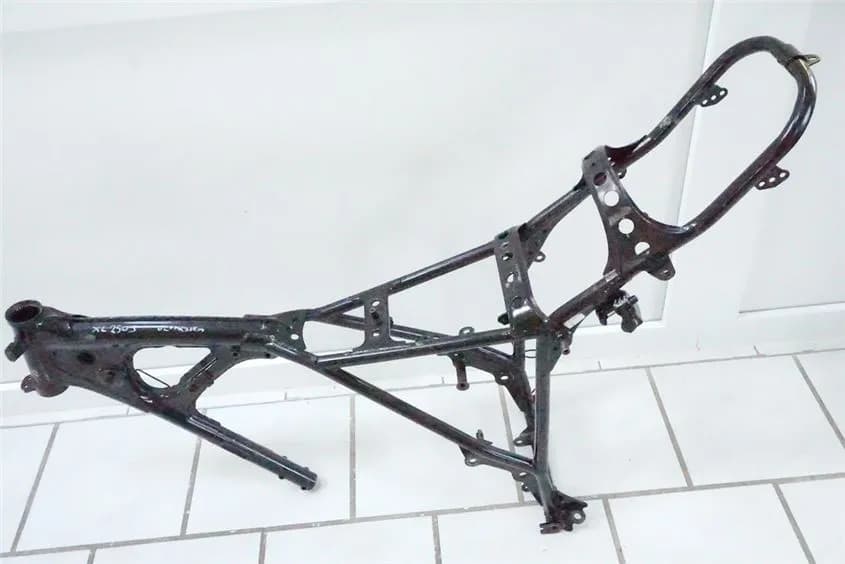 HONDA XL 250 S RAHMEN & BRIEF FRAME - VERMESUNGSPROTOKOLL