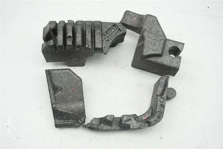 BMW R 1200 RS R12WR (LC) HITZESCHUTZ MOTOR SCHAUMEINSATZ ABDECKUNG COVER