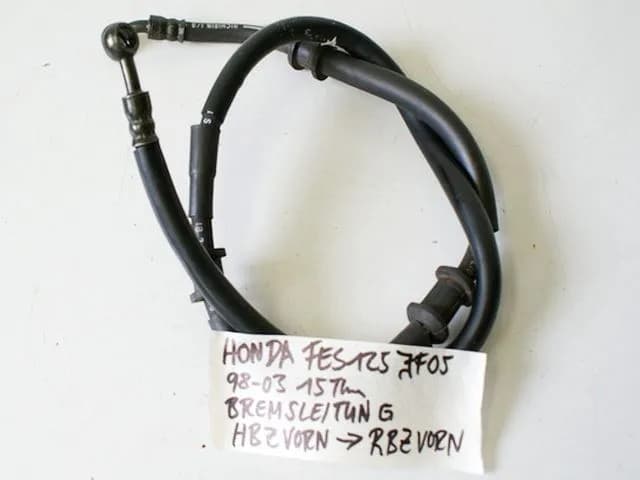HONDA FES 125 JF05 PANTHEON BREMSLEITUNG VORN HAUPTBREMSZYLINDER -> BREMSSATTEL