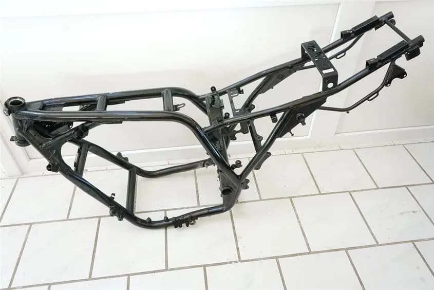 YAMAHA XJR 1200 4PU SP RAHMEN & BRIEF FRAME UNFALLFREI VERMESSUNGSPROTOKOLL