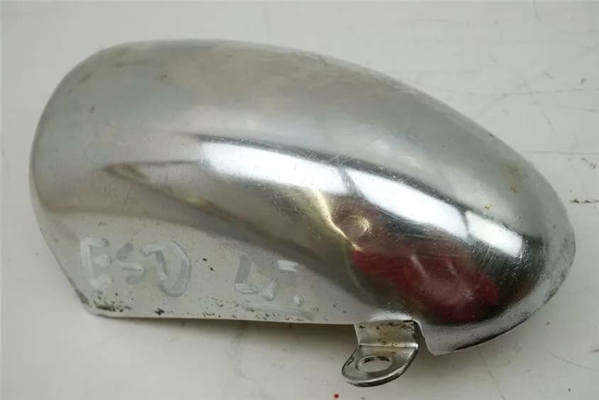 HONDA VT 500 C PC08 ABDECKUNG AUSPUFF LINKS COVER HITZESCHUTZ HITZEBLECH