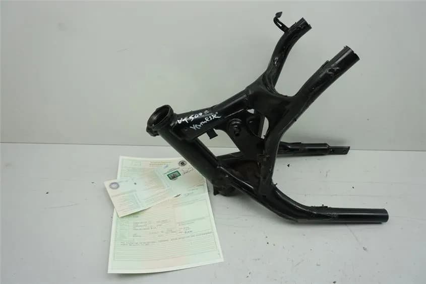 HONDA VT 500 C PC08 RAHMEN & BRIEF PAPIERE FRAME RAHMENKOPF