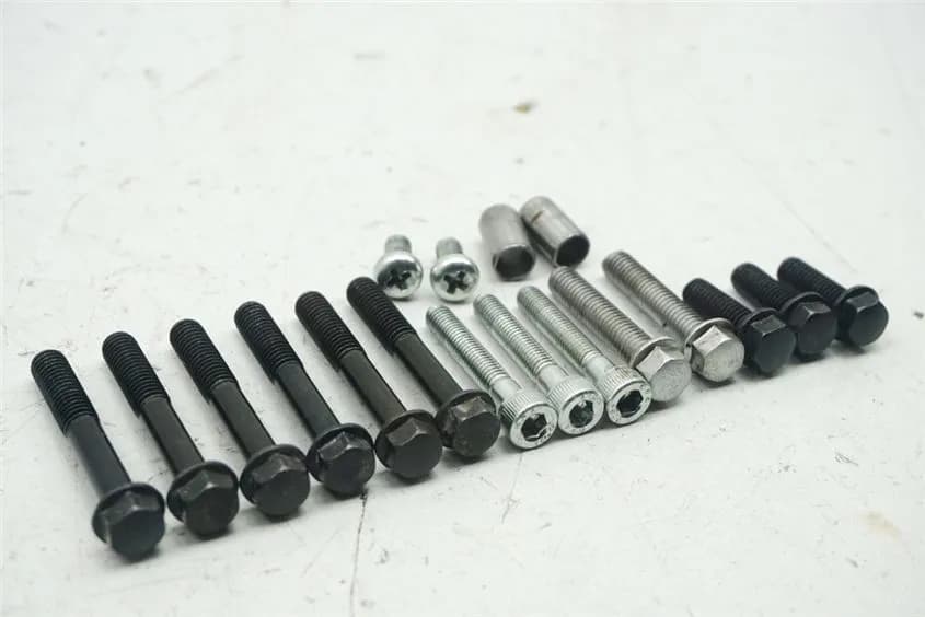 KAWASAKI BX 125 A NINJA SCHRAUBEN LIMADECKEL STATOR MOTORDECKEL COVER MOTOR