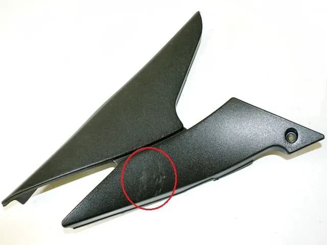 KAWASAKI ZX-6R ZX600P ABDECKUNG BLENDE COVER LINKS