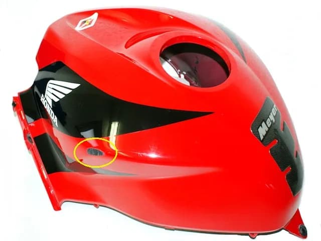 HONDA CBR 600 RR PC40 TANKHAUBE TANK FUEL ABDECKUNG
