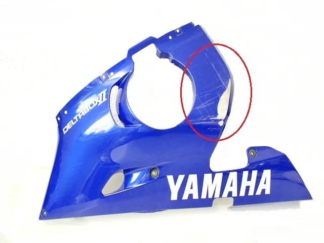 YAMAHA R6 RJ03 VERKLEIDUNG BUG LINKS SEITENTEIL