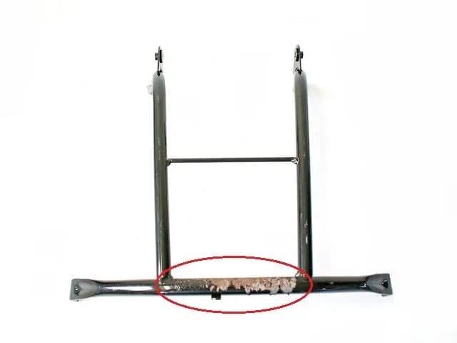 HONDA FJS 600 PF01 SILVER WING HALTERUNG HALTER TRÄGER - UNTER TANK