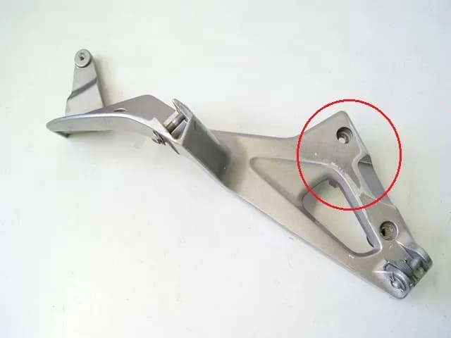 HONDA NT 700 V RC52 DEAUVILLE ABS FUßRASTENPLATTE RECHTS