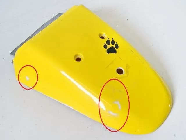 CAGIVA W16 600 2G1 ABDECKUNG HECK KOTFLÜGEL HINTEN