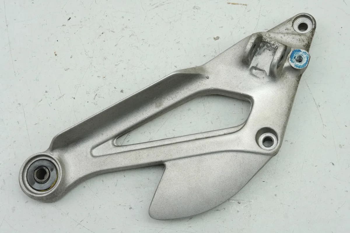 YAMAHA XJ 600 S 4BRA DIVERSION Fußrastenplatte Fahrer links Halter Träger