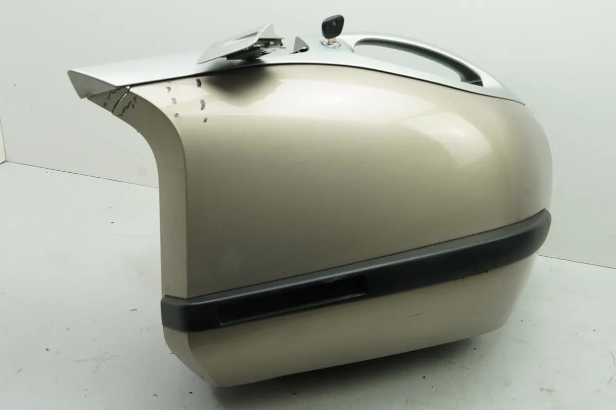 BMW K 1200 LT A K2LT Koffer rechts Seitenkoffer original champagner Kofferdeckel