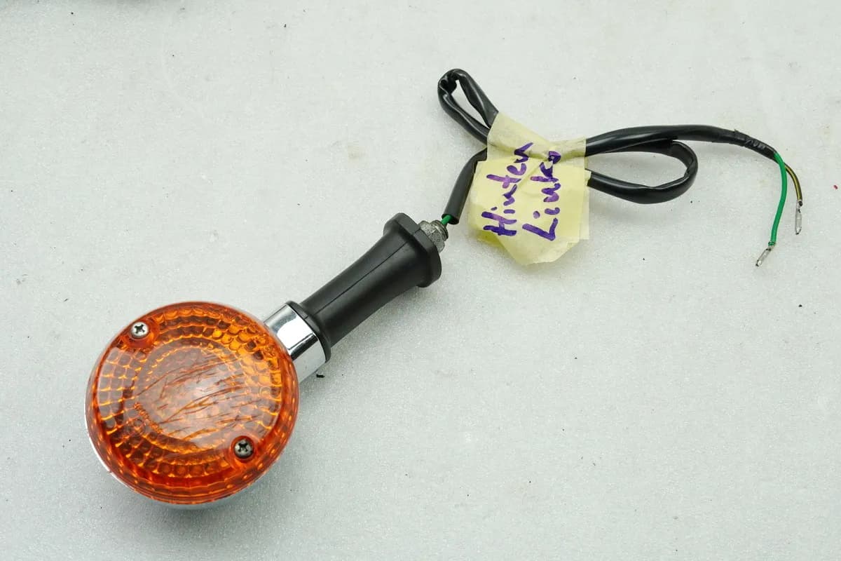 Kawasaki EL 252 EL 250B Eliminator Blinker links hinten Blinkerglas Turn Signal