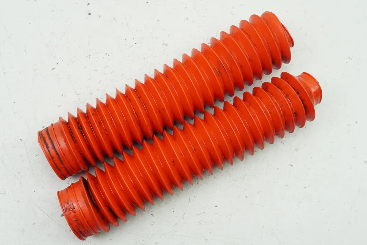 HONDA XL 600 PD06 TRANSALP Faltenbalg Gabel Abdeckung Gummis Staubschutz Paar