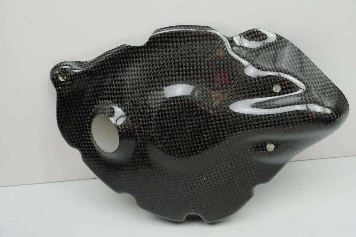 YAMAHA YZF R1 RN22 Kupplungsdeckel Abdeckung Carbon Cover Blende Motordeckel