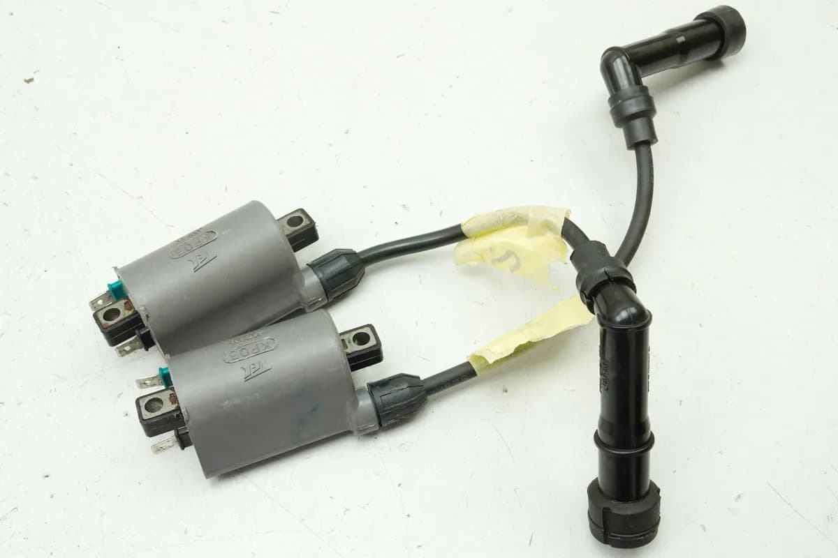 KAWASAKI EN 500 EN 500 A Zündspulen Satz Zündkerzenstecker Zündkabel