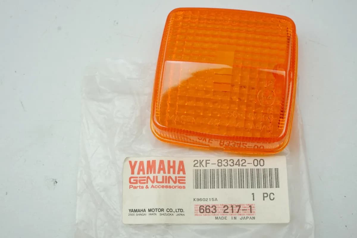 Yamaha Blinkerschutzglas Schutzglas Blinker original 2KF-83342-00 DT TW XT - NEU