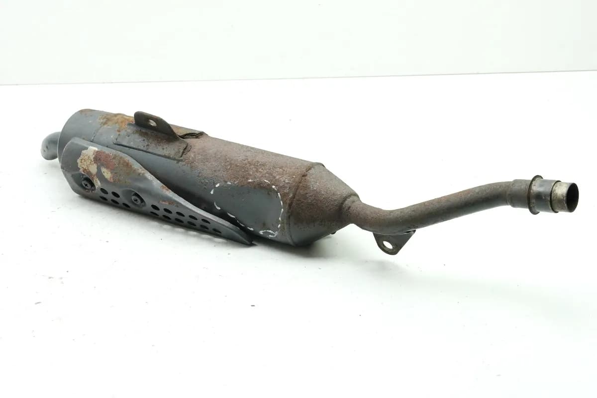 YAMAHA TDR 125 3XE Belgarda Auspuff original Schalldämpfer Exhaust Muffler