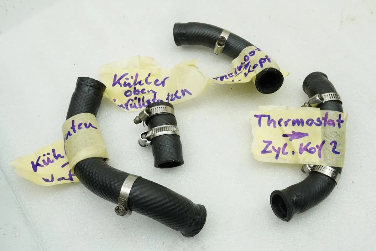 KAWASAKI EN 500 EN 500A Kühlerschlauch Kühlerschläuche Satz Schlauch für Kühler