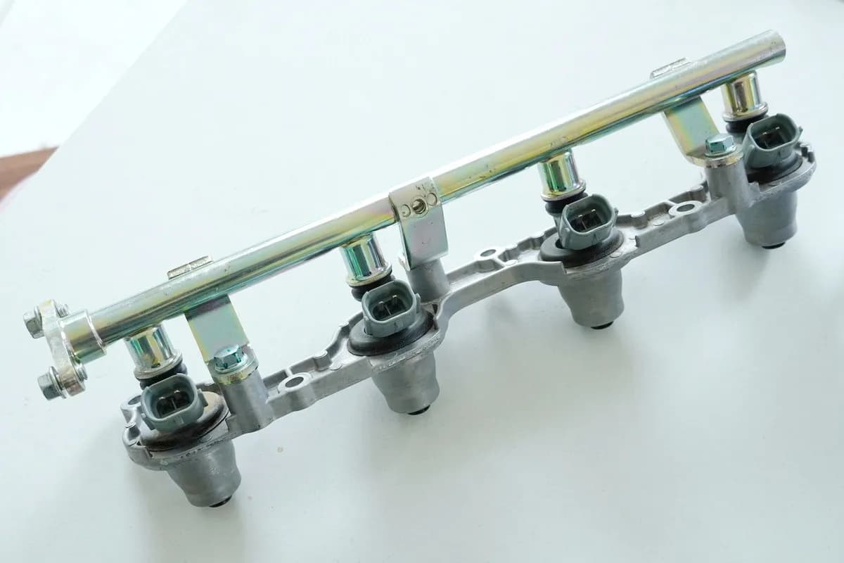 HONDA CBR 600 RR PC37 Einspritzdüsen Einspritzleiste Airbox Einspritzdüse 05-06 HONDA CBR 600 RR PC37 Einspritzdüsen Einspritzleiste Airbox Einspritzdüse 05-06