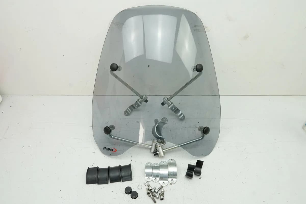 KAWASAKI EN 500 EN 500 A Verkleidungsscheibe Puig Windschild Halterung