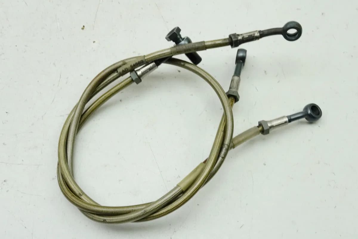 YAMAHA TDM 900 RN08 Bremsleitung vorn Stahlflex Lucas Bremsschlauch