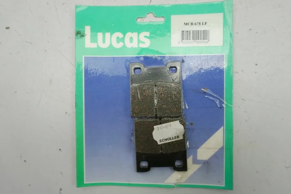 Bremsklötze Bremsbeläge original Lucas MCB678 LF Suzuki RF - NEU