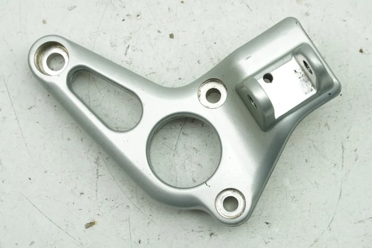 BMW R 1150 R R21 Fußrastenplatte Fahrer links Halter Fußraste Fußrastenträger