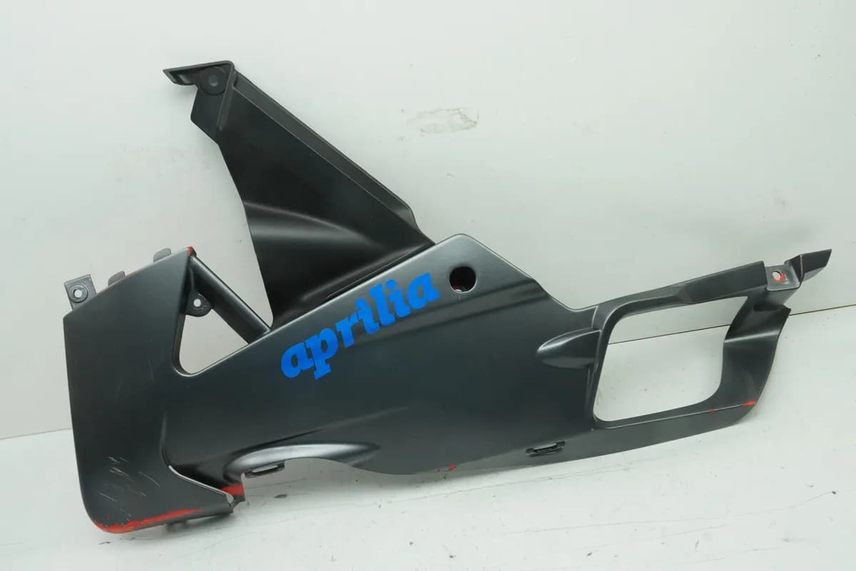 APRILIA RS 125 RS4 ZD4TW Verkleidung Bug links unten Bugspoiler Seitenteil Cover